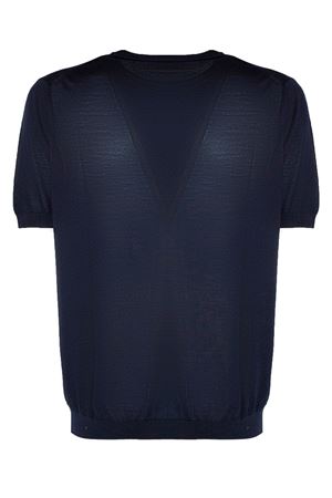Maglia in lana merino blu ROBERTO COLLINA | 253M10021M1010